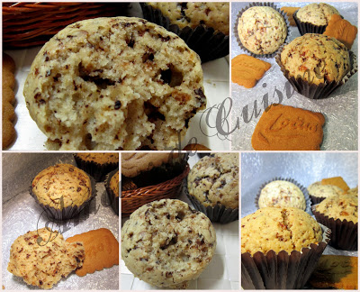 biscoff chocolat muffins