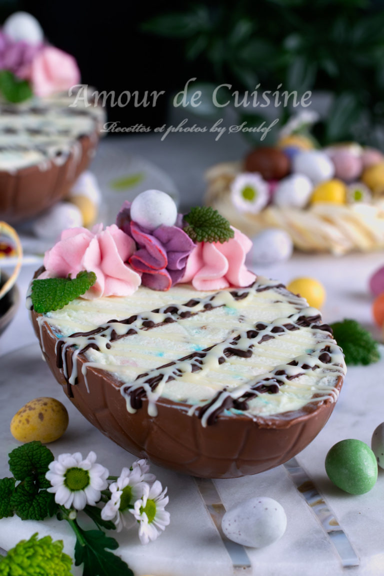 No Bake Easter Egg Cheesecake