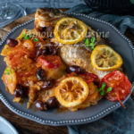 Baked Sea Bream with Potatoes and Tomatoes