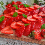 Fench strawberry tart