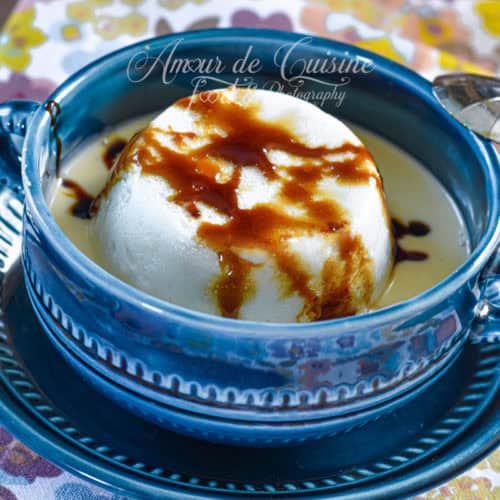 ile flottante, floating island recipe