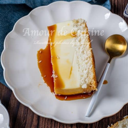French Antilles coconut flan