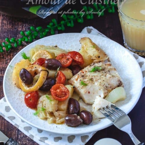 oven baked haddock tagine