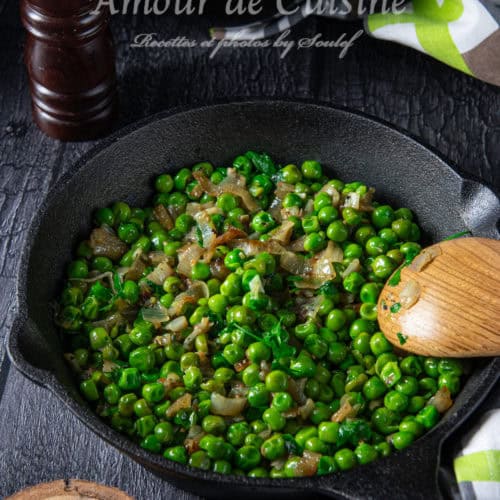 sauteed green peas