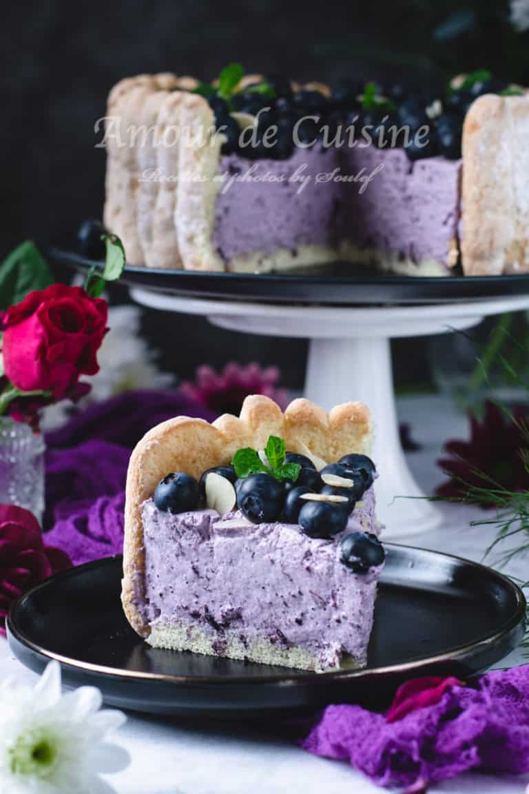 blueberry charlotte