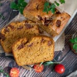 Easy Savoury Pesto Rosso and Sun-Dried Tomato Cake