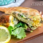 egg and tuna tunisian brik