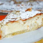 pear amandine tart