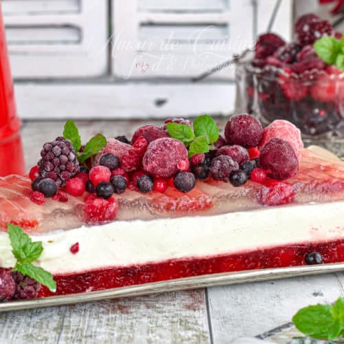 How to Make a Summer Berry Panna Cotta Terrine (Step-by-Step Recipe)